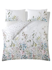 Laura Ashley Multi White Pointon Fields 100% Cotton Duvet Cover and Pillowcase Set - Image 5 of 5