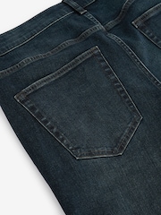 Blue Dark Washed Skinny Fit Classic Stretch Jeans - Image 8 of 10
