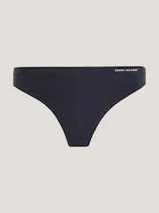 Tommy Hilfiger Blue Lace Detail Thong - Image 3 of 4