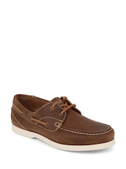 Jones Bootmaker Parsons Leather Boat Shoes - Image 3 of 6