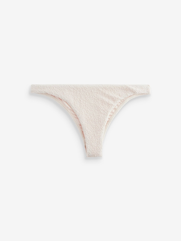 Rochelle Humes Ecru High Leg Bikini Bottoms - Image 3 of 3