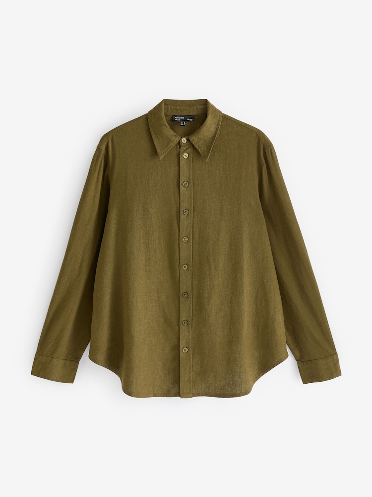Nobody's Child Green Blithe Shirt - Image 5 of 5