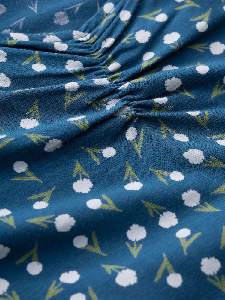 Seasalt Cornwall Blue Gentle Wave Top - Image 2 of 2