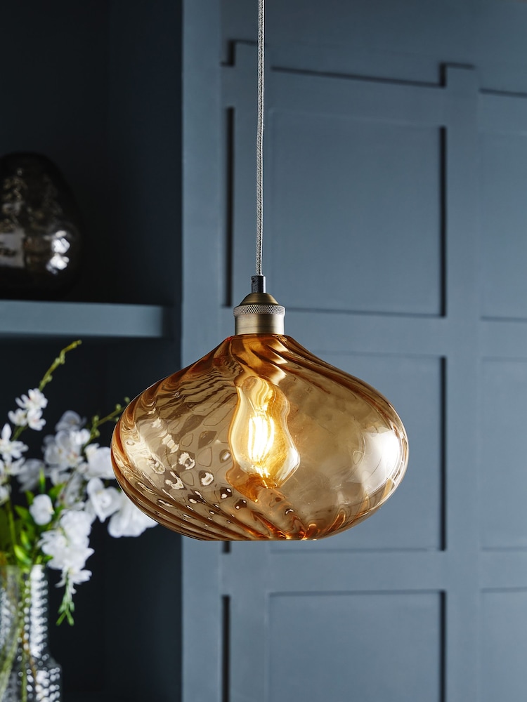 Amber Orange Freya Light Shade - Image 1 of 4