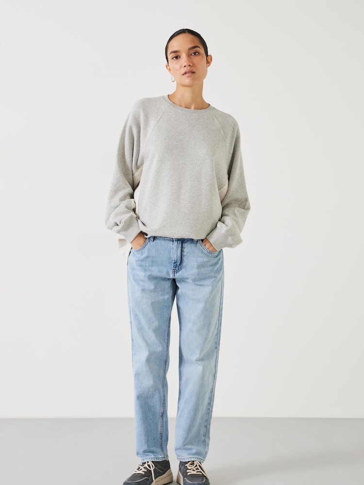 Hush Light Wash Blue Boyfriend 100% Cotton Jeans - Image 2 of 5