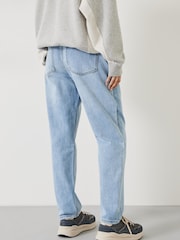Hush Light Wash Blue Boyfriend 100% Cotton Jeans - Image 4 of 5