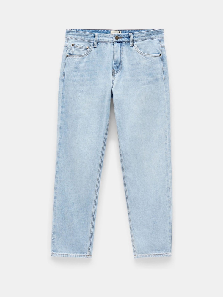 Hush Light Wash Blue Boyfriend 100% Cotton Jeans - Image 5 of 5