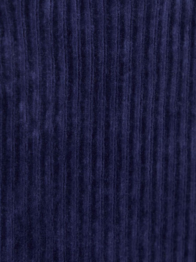 JoJo Maman Bébé Navy Appliqué Dungarees & Print Top Set - Image 7 of 7