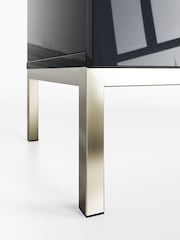 Frank Olsen Midnight Black 1 Lyra Four Door SMART Sideboard - Image 6 of 9