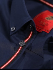 Luke 1977 Blue 100% Cotton Ironbridge Shirt - Image 3 of 4