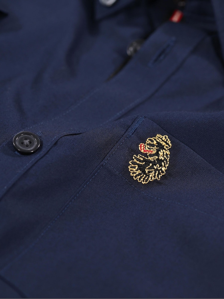 Luke 1977 Blue 100% Cotton Ironbridge Shirt - Image 4 of 4