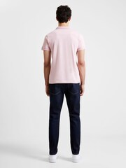 French Connection Pink 100% Cotton Signature Polo Shirt - Image 2 of 3