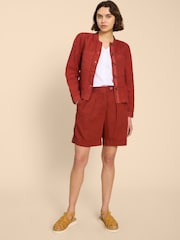 White Stuff Red Delilah 100% Linen Jacket - Image 3 of 7
