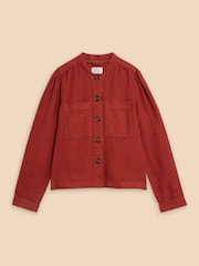 White Stuff Red Delilah 100% Linen Jacket - Image 5 of 7