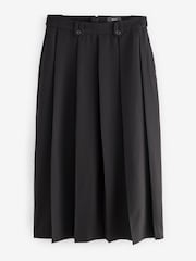 Black Pleated Midi Skirt - Image 6 of 8