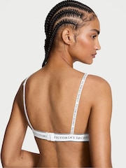 Victoria's Secret White Logo Bralette - Image 2 of 2
