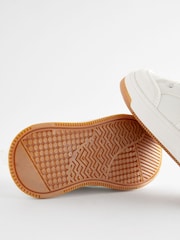 White Brite Wide Fit (G) Elastic Lace Trainers - Image 5 of 5