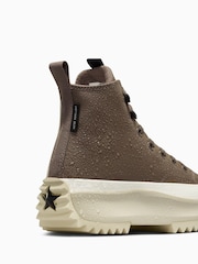 Converse Brown Leather Run Star Hike Trainers - Image 11 of 11