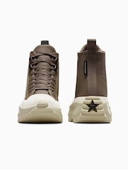 Converse Brown Leather Run Star Hike Trainers - Image 6 of 11