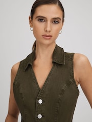 Oliva - Paige Denim Jumpsuit - Imagen 4 de 6