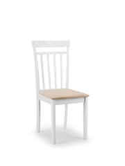 Julian Bowen White Coast Dining Chairs Set Of 2 - Image 16 of 17