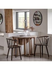 Gallery Home Brown Neston Folding Dining Table - Image 2 of 7