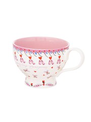 Cath Kidston Set of 4 Pink Hug Mugs - Image 4 of 4