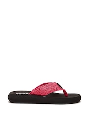 Rocket Dog 100% Cotton Spotlight Lima Crochet Fabric Sandals - Image 1 of 5