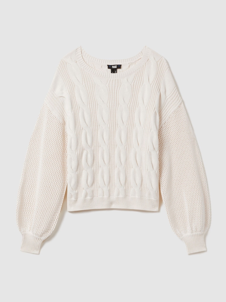 Paige Cotton Blend Knitted Jumper - Image 2 of 7