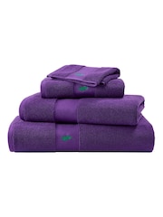 Ralph Lauren Chalet Purple Polo Player Towel - Image 1 of 4