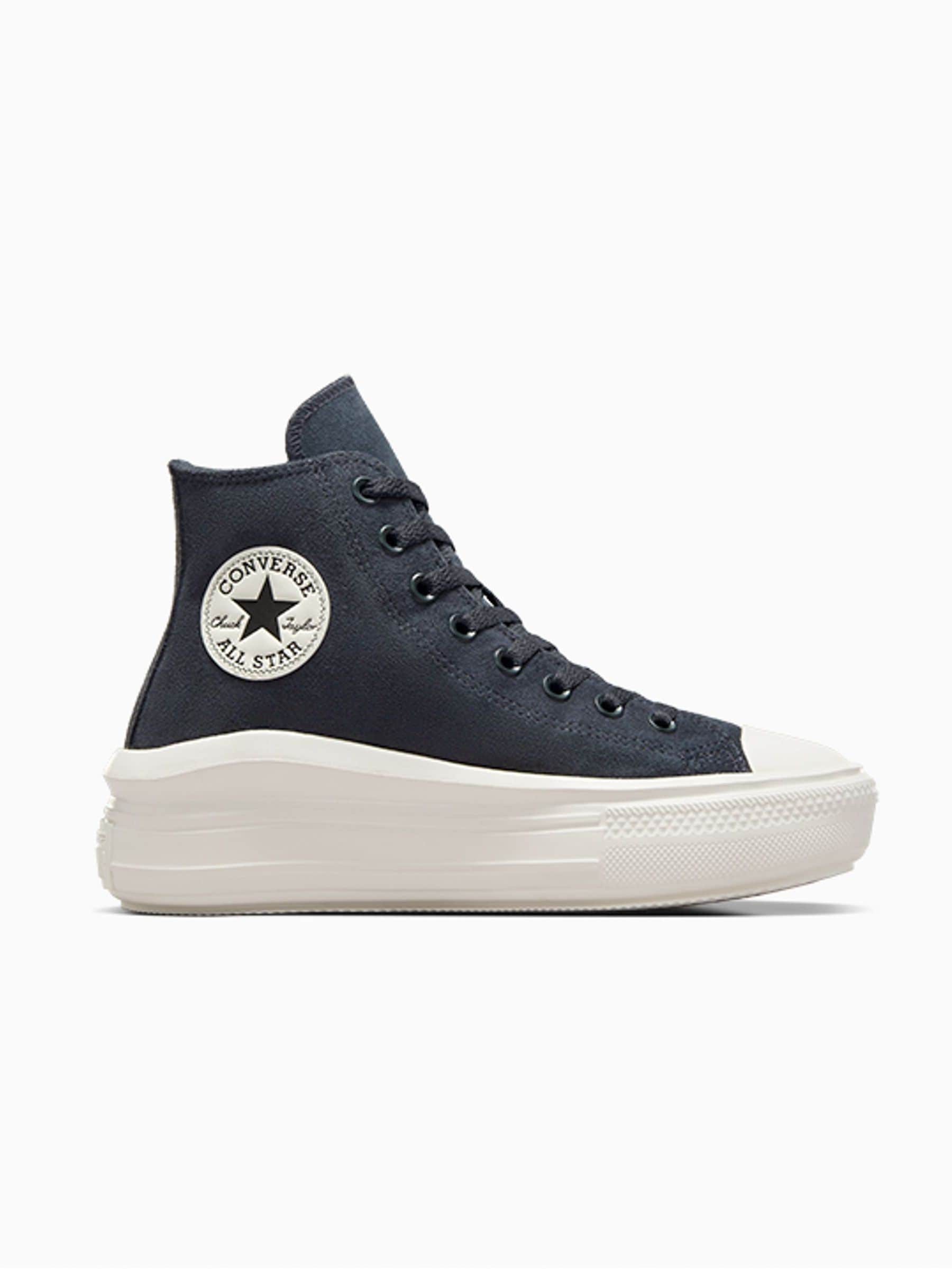 Suede converse black discount