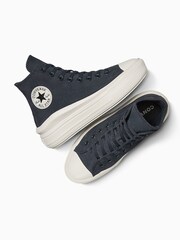 أسود - Converse Chuck Taylor All Star Suede Move Trainers - Image 5 of 7