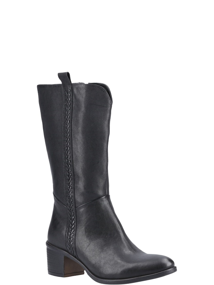 Hush Puppies Whitney Mid Black Boots - Image 2 of 3