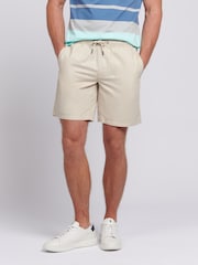 U.S. Polo Assn. Natural Mens Linen Blend Deck Shorts - Image 1 of 6