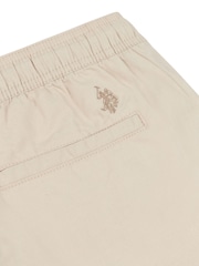 U.S. Polo Assn. Natural Mens Linen Blend Deck Shorts - Image 6 of 6