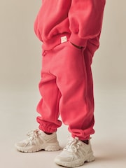 Coral Pink Sweat Joggers (3mths-7yrs) - Image 2 of 4