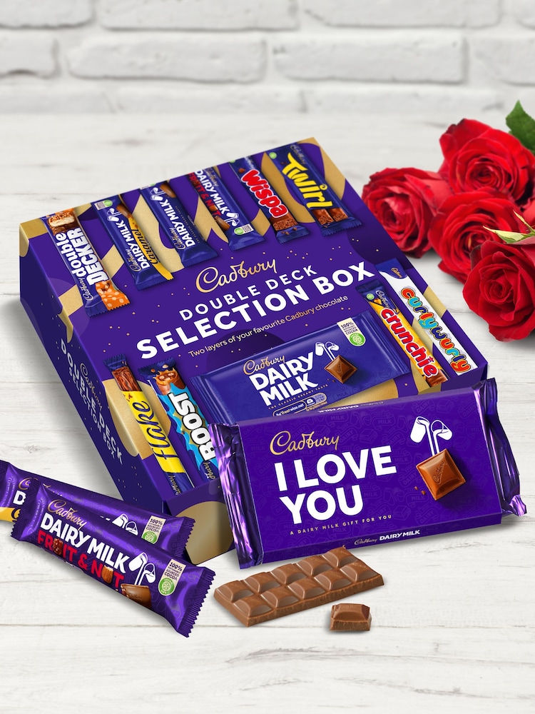 Cadbury Valentines Double Deck Selection Box - Image 1 of 2