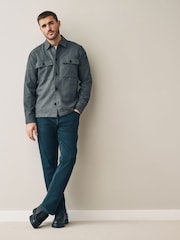 Dark Blue Slim Fit Signature Belted Jeans - Image 3 of 11