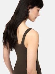 Jigsaw Brown Square Neck Layering Tank - Image 4 of 6