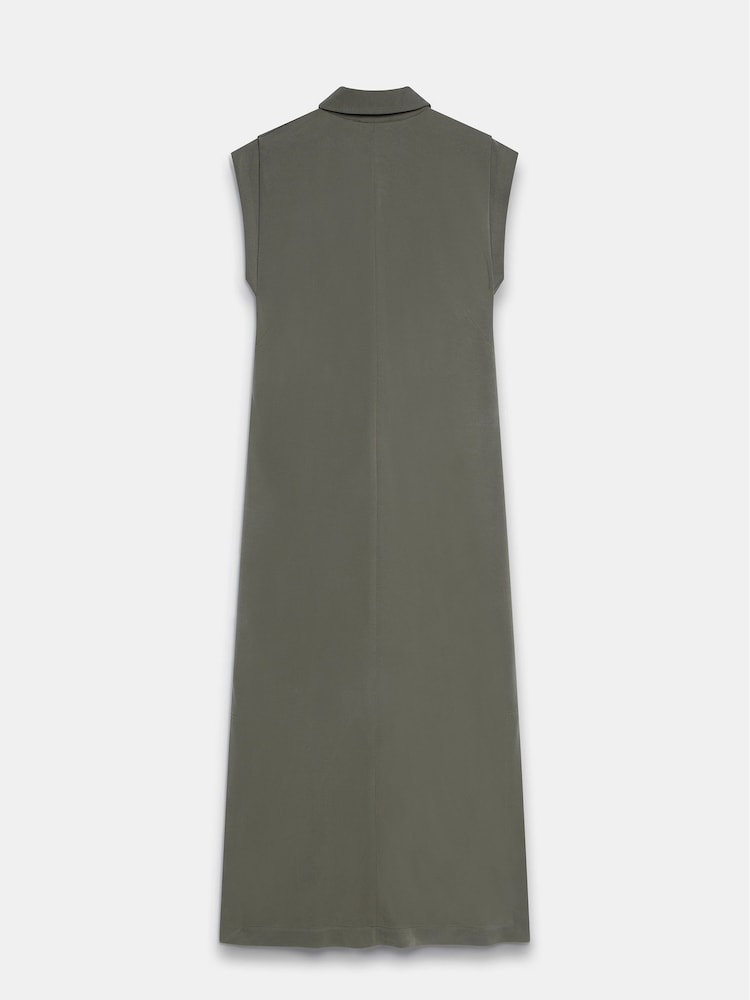 Mint Velvet Green Polo Midi Dress - Image 7 of 7