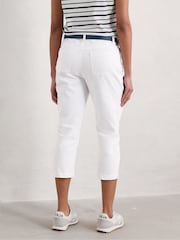 Seasalt Cornwall White Albert Quay Slim Fit Trouser - Image 2 of 5