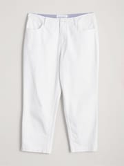 Seasalt Cornwall White Albert Quay Slim Fit Trouser - Image 4 of 5