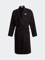 adidas Black Dressing Gown - Image 1 of 2