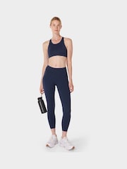 Sweaty Betty Navy Blue 7/8 Length Power Workout Leggings - Image 3 of 11