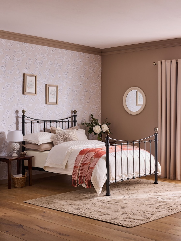 Laura Ashley Black Hayworth Bed - Image 1 of 5