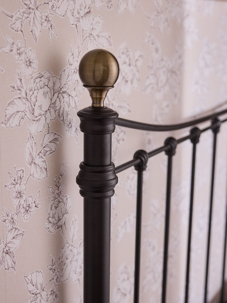 Laura Ashley Black Hayworth Bed - Image 4 of 5