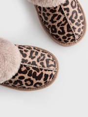 Animal Pony Hair Mule Slippers - Image 6 of 8
