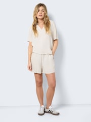 Noisy May Shorts aus Leinenmischung - Bild 3 von 6