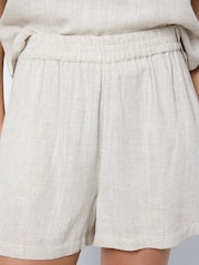 Noisy May Shorts aus Leinenmischung - Bild 5 von 6