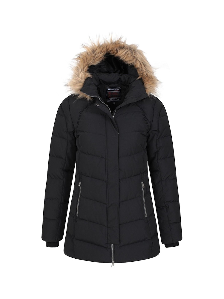 Mountain Warehouse Black Womens Isla II Water Resistant Down Jacket - Image 5 of 5